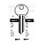 RUK11L Cylinder Key Blanks (10)