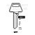 Ruko Copy RUK27L Cylinder Key Blanks