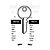 TRC10L Cylinder Key Blanks (10)