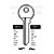 TRC11L Cylinder Key Blanks (10)