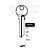 Tricircle Copy TRC20L Cylinder Key Blanks