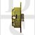 Saracen SARACEN1 Window Deadbolt Centre Gearbox Clip Fit Uses Bayonet Push and Twist Connection