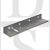 Deedlock AEMBR801 Adjustable Transom L Bracket for Midi Electro-Magnetic Locks