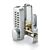 Securefast SBL310-S Push Button Digital Lock  with holdback - Satin Chrome 