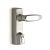 Securefast SED600LEC Lever Outside Access Device For Panic Bar With Cylinder Silver