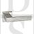Atlantic Senza Pari SP217CP Panetti Lever Door Handle On Flush Square Rose Polished Chrome