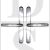 TSS TSSHAN68LLC Lever Lever UPVC Multipoint Door Handles - 68mm PZ Sprung 215mm Screw Centres Chrome