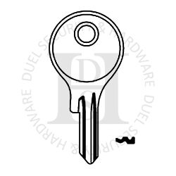 BKS Compatible Orion BKS1 Cylinder Key Blanks Silca BK4 JMA BK-4D ERREBI KS3X Pack of 10