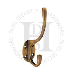 Carlisle Brass AA25AB Face Fixing Hat & Coat Hook Antique Brass
