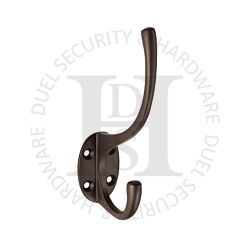 Carlisle Brass AA25MBRZ Face Fixing Hat & Coat Hook Matt Bronze
