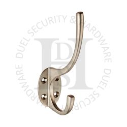 Carlisle Brass AA25SN Face Fixing Hat & Coat Hook Satin Nickel