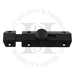 Carlisle Brass AQ81MB 102mm Face Fix Slide Action Surface Mounted Bolt Matt Brass
