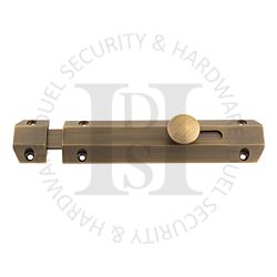 Carlisle Brass AQ82AB 152mm Face Fix Slide Action Surface Mounted Bolt Antique Brass