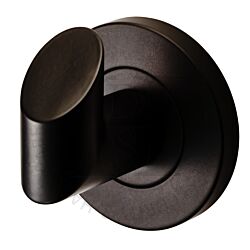 Carlisle Brass LX03MB Single Concealed Fix Robe Hook Bright Mat Black