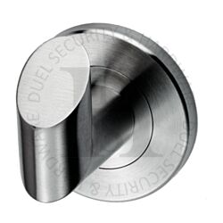 Carlisle Brass LX03SS Single Concealed Fix Robe Hook Bright Satin Stainless