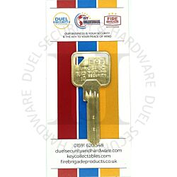 Eurospec MP10 Security Genuine Original 10-pin Cylinder Key Blank Pack of 1