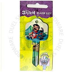 Disney F793 Lilo & Stitch Duo Hang Classic Licensed 6-Pin UL2 Universal Cylinder Key Blank