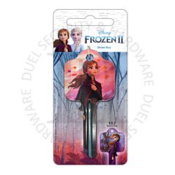 Disney KEY00109C Frozen 2 Anna Licensed UL2 Universal 6-Pin Cylinder Key Blank