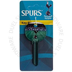 Football S422TOT Tottenham Hotspur Stadium Badge Emblem Motif Licensed 6-Pin UL2 Universal Cylinder Key Blank