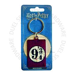 Harry Potter Series Platform 9 3/4 Premium Steel Licensed Keychain