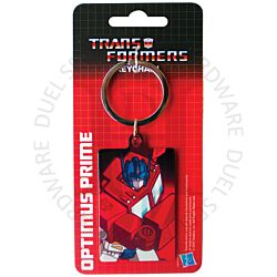 Hasbro MK38678C Transformers Optimus Prime Autobot Licensed Premium Steel Keychain Key Ring