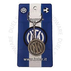 European Football Club ER023 Inter Milan Bronze Logo Souvenir Keychain