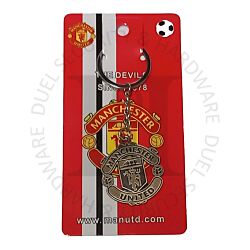 European Football Club ER014 Manchester United Bronze Logo Souvenir Keychain