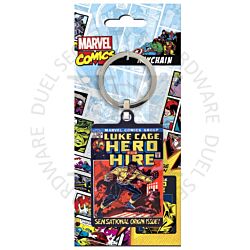 Marvel MK38784C Luke Cage-Power Man Hero For Hire Premium Steel Licensed Keychain-Keyring