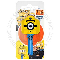 Minions KEY00052C Despicable Me 3 Goggles Licensed 6-Pin UL2 Universal Cylinder Key Blank