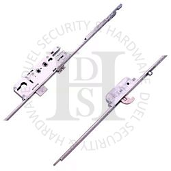 Roto Elite ELITECEN1H1R Latch Deadbolt 1 Hook 1 Roller Double Spindle Multipoint Door Mechanism - Shootbolt Compatible