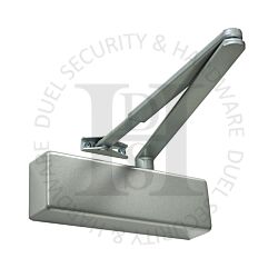 Rutland TS-3204BC-SLFB-SESE Size 3-4 Scissor Arm Back Check Overhead Door Closer Silver Cover