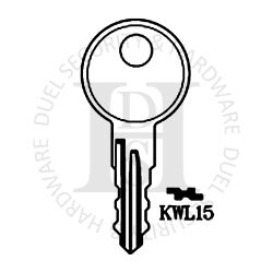 Securistyle Compatible 905 TS7517 KWL15 Locking Window Handle Key Pack of 1