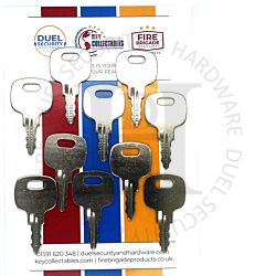 Strebor Compatible SN77 TS7540 KWL46 Locking Window Handle Key Pack of 10