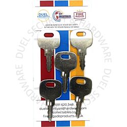 Strebor Compatible SN77 TS7540 KWL46 Locking Window Handle Key Pack of 5