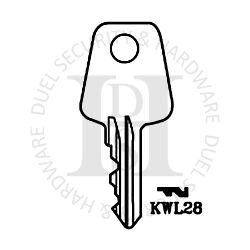 Strebor Compatible TSS13 TS7643 KWL28 Locking Window Handle Key Pack of 1