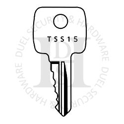 Strebor Compatible TSS15 KWL73 Locking Window Handle Key Pack of 1