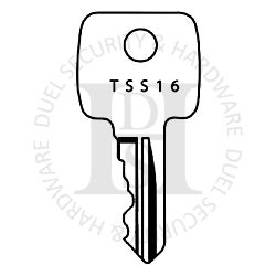 Strebor Compatible TSS16 KWL74 Locking Window Handle Key Pack of 1
