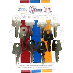 Strebor Compatible TSS18 TS7645 KWL30 Locking Window Handle Key Pack of 10