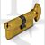 ERA EEKT3030B 30x30mm Euro Key & Thumbturn Cylinder Brass