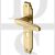 Heritage Brass AST5900 Door Handle Lever Lock Astoria Design Satin Brass