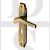 Heritage Brass TIF5200-AT Door Handle Lever Lock Tiffany Design Antique Brass