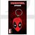 Marvel RK38556 Deadpool Face Licensed Rubber Keychain-Keyring