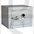 Securikey Mini Vault Silver Size 1 26 Litre Capacity Freestanding Safe Keylocking - £4000 Cash Rating