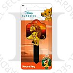 Disney Simba The Lion King KEY00184 6-Pin UL2 Universal Section Cylinder Key Blank