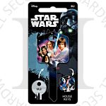 Star Wars A NEW HOPE Painted Licensed Universal 6-Pin Cylinder Key Blank
