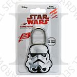 Star Wars Head Shaped Stormtrooper Keyless Combination Padlock
