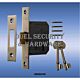 ERA 572 76mm 3 Lever Deadlock Chrome