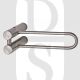 Bary 5014SP.SSS Grade 304 Projection Spare Toilet Roll Holder Satin Stainless Steel