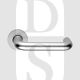 Carlisle Brass LRS9000SAA 22mm Safety Lever On Round Rose DDA Compliant Satin Anodised Aluminium