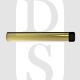 Carlisle Brass AA122PB 115mm Long Cylindrical Pattern Rubber End Door Stop Polished Brass